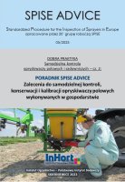 DOBRA PRAKTYKA. Samodzielna kontrola opryskiwaczy polowych i sadowniczych – cz.2 – Poradnik SPISE ADVICE Zalecenia do samodzielnej kontroli, konserwacji i kalibr.pdf